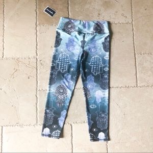 NWT: Ward off evil in these HAMSA yoga leggings